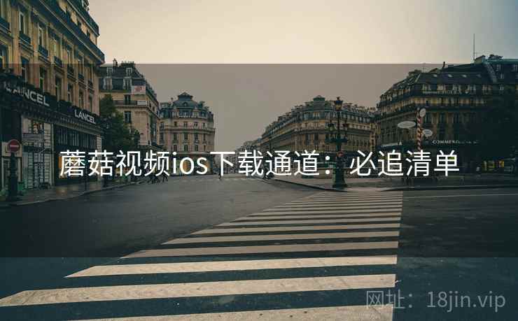 蘑菇视频ios下载通道：必追清单