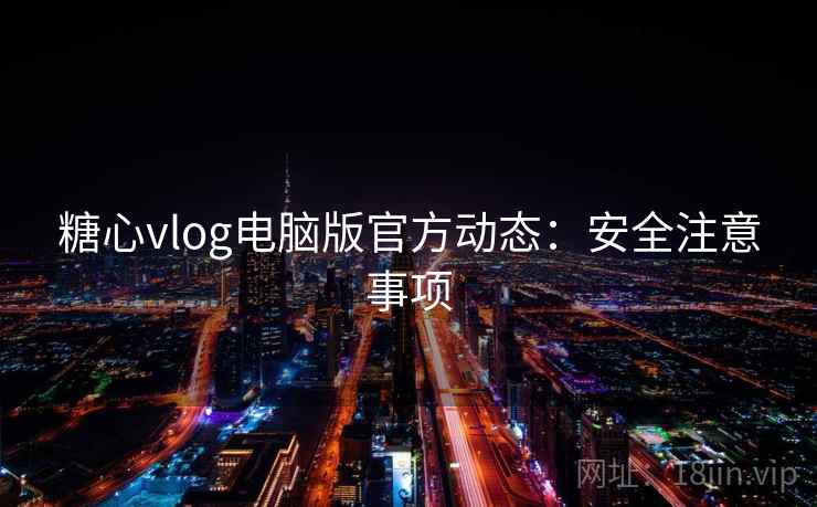 糖心vlog电脑版官方动态：安全注意事项